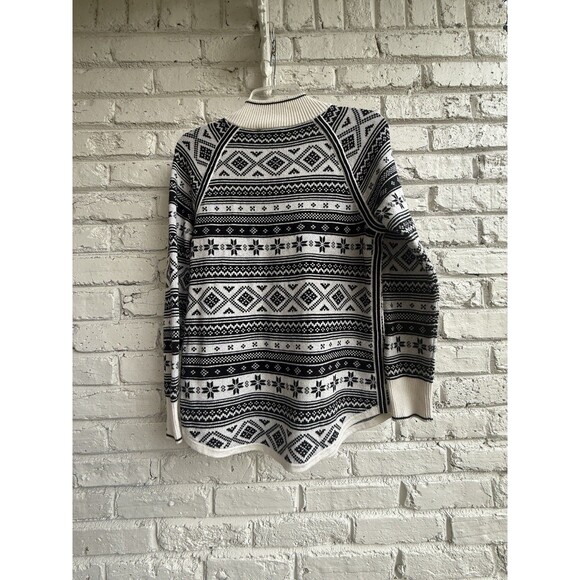 Talbots ThermaWarmth 5% Merino Wool Sz Medium Petite Winter Sweater Blouse Shirt - Picture 5 of 8